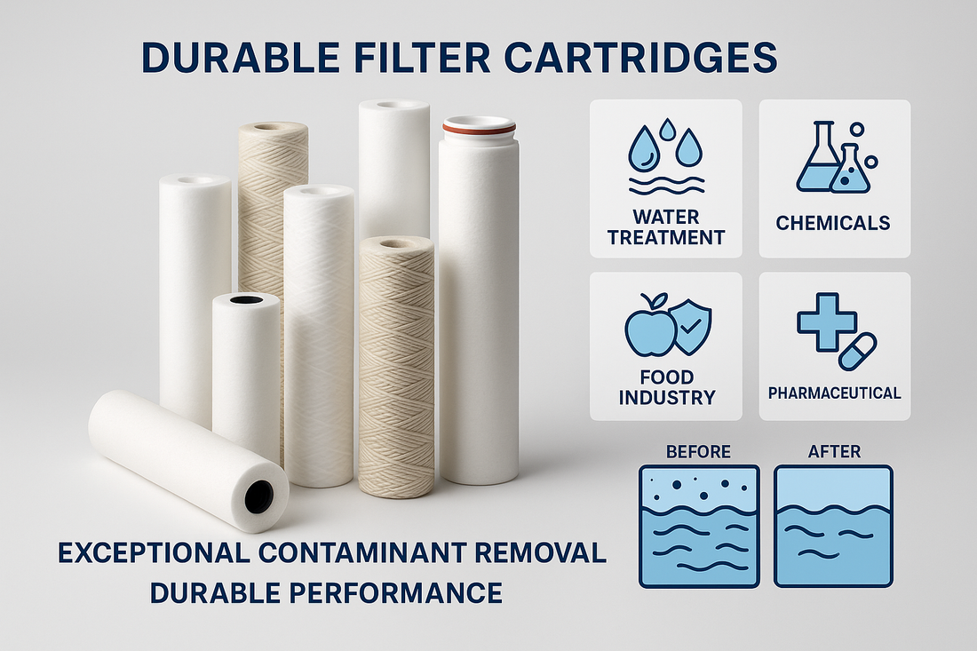 High-Performance Filter Cartridges for Reliable Industrial Filtration