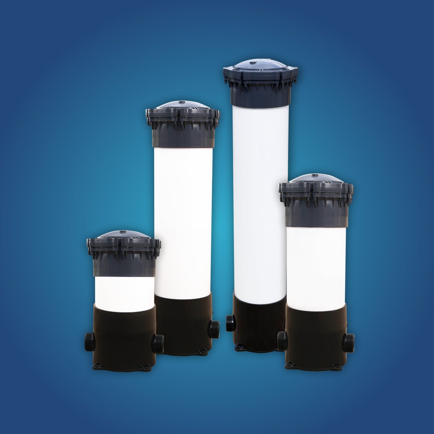 UPVC Cartridge Filter Housings ( 3 nos / 5 nos )