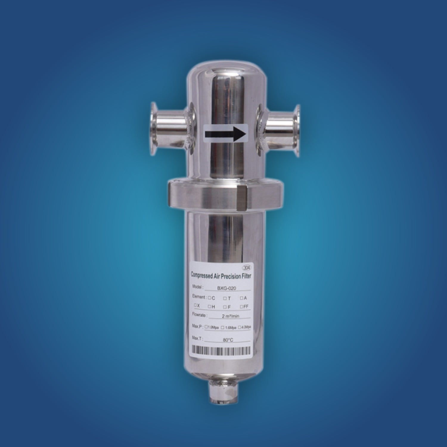 BXG Series Stainless Steel Precision Filter