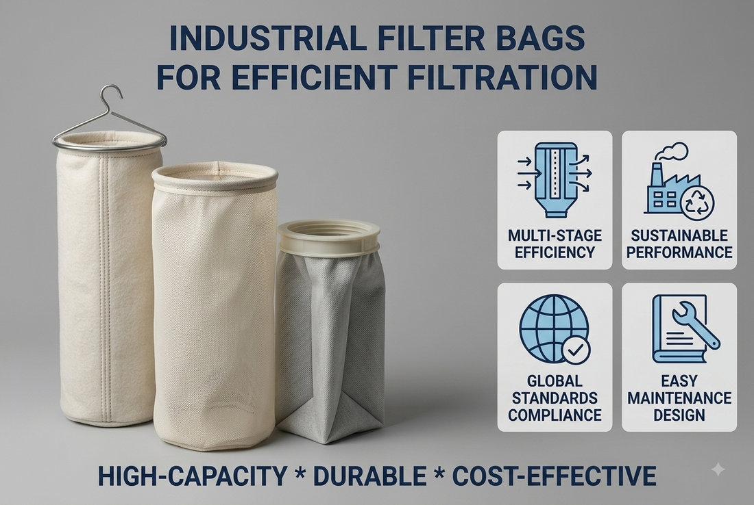 Industrial Filter Bags for Efficient Filtration