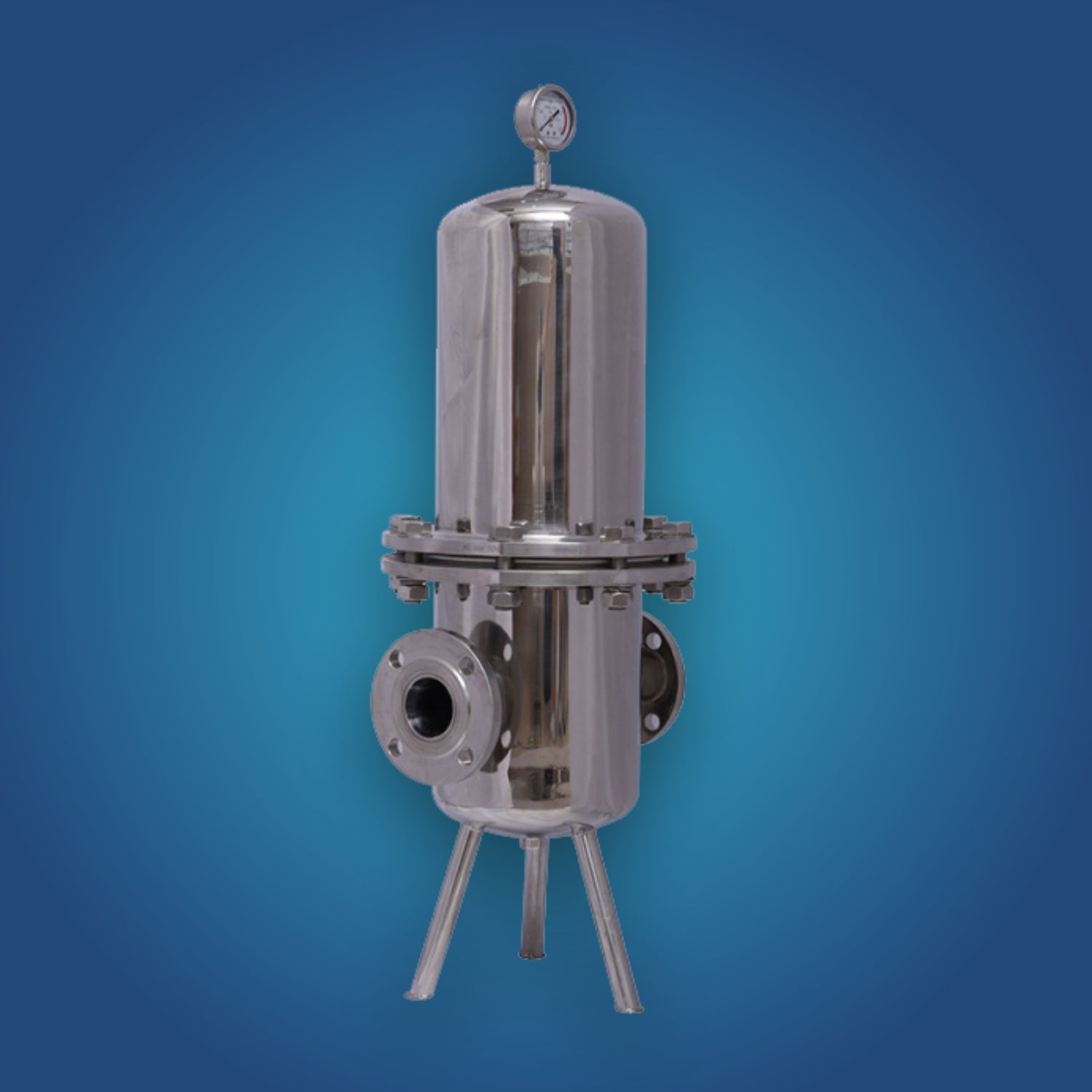Sterilizing filter series