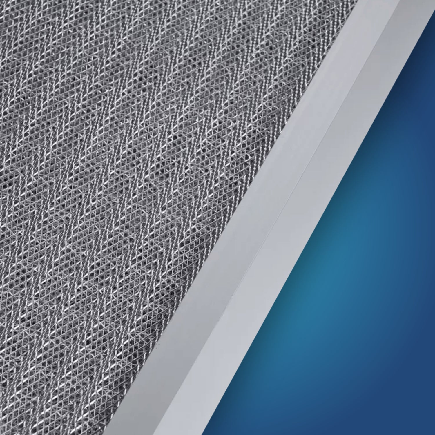 Reusable Aluminum Frame Metal Mesh Panel Pre Filter