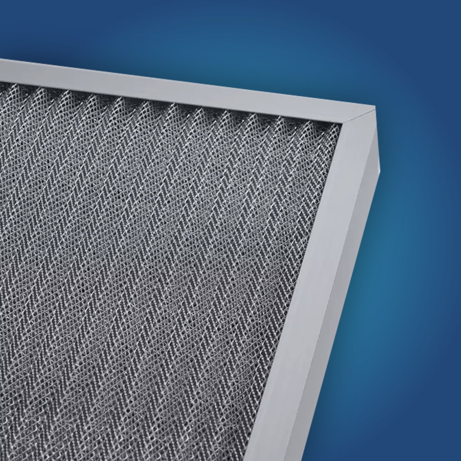 Reusable Aluminum Frame Metal Mesh Panel Pre Filter