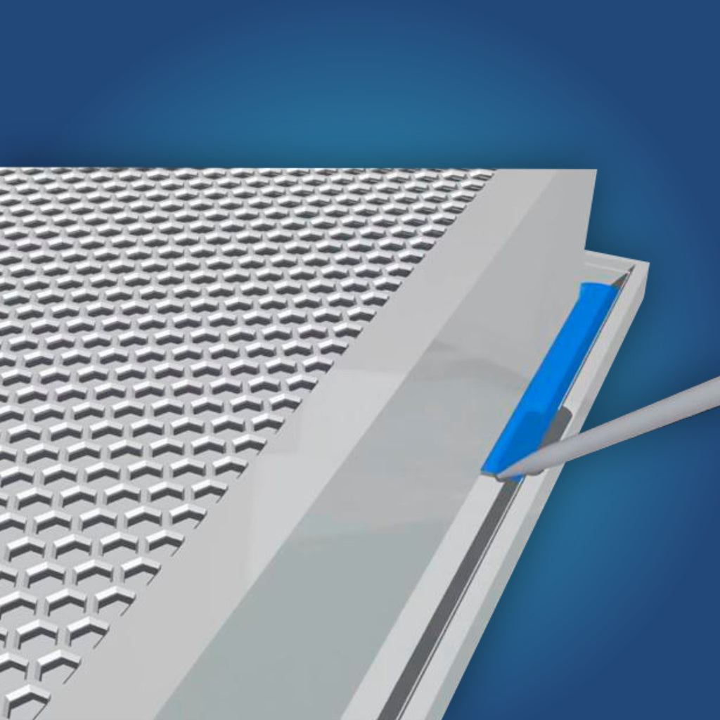 Gel Sealed Mini-pleat HEPA filter