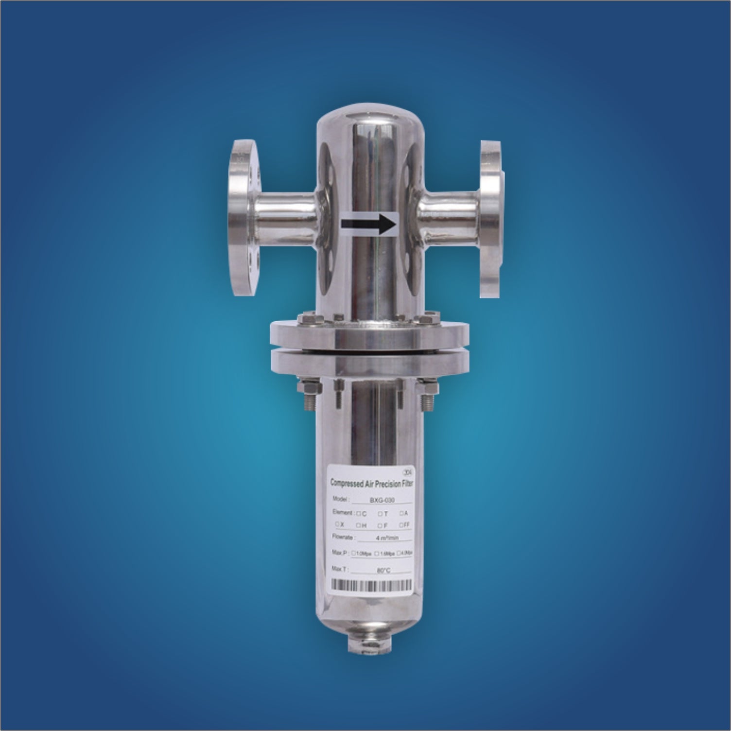 BXG Series Stainless Steel Precision Filter